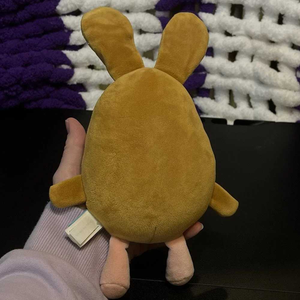 Manhattan Toy Company Easter Egg Bunny Brown Stuffed Animal Plush 2021 Lovey